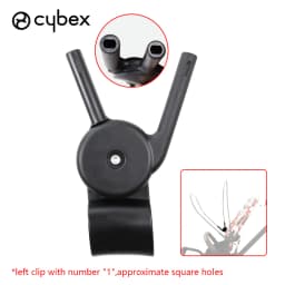 Buggy Sunshade Clip Connector for Cybex Mios 2/3 Priam 3/4 2019~2025 Stroller Canopy Rod Clip Awning Clasp Adjustable Knob