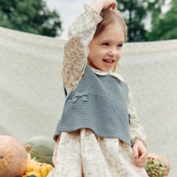 Dave Bella Girls Dresses Autumn Sweater Vest Dress Two Piece Set Sweet Printed Spring Children Princess Elegant Party DB3262985