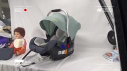 Babyfond Baby Basket Infant Car Seat, Portable Newborn Safety Carrycot Carrier for Outdoor Travel