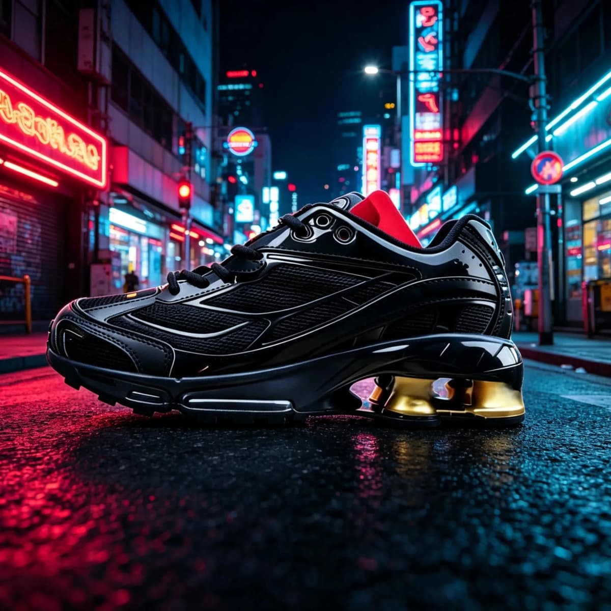 Urban City Commute Shox Column Athletic Shoes Sidewalk Walking Light Cushion Sneakers