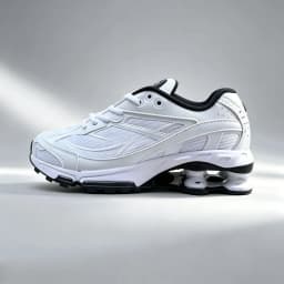 Urban City Commute Shox Column Athletic Shoes Sidewalk Walking Light Cushion Sneakers