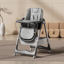 Raised baby dining chair, children's multifunctional foldable dining chair, convenient baby eating dining chair, baby recliner