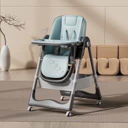 Raised baby dining chair, children's multifunctional foldable dining chair, convenient baby eating dining chair, baby recliner