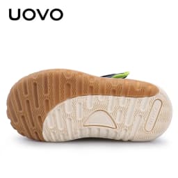 UOVO 2026 Snow Boots Kids Winter Footwear Boys and Girls Fashion Warm Shoes Toddler Size #24-33
