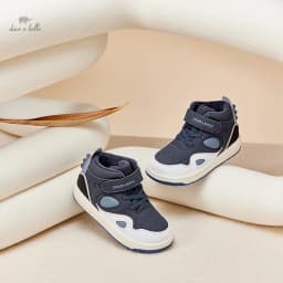 Dave Bella 2023 Winter Shoes Children's Casual Soft Plush Shoes Outdoor Comfort Kid Boys Board Shoes DB4237748