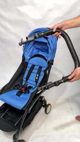 Stroller Bumper Bar Universal Armrest Stroller Accessories Adjustable Handlebar Leather Fit YOYO/YOYA/Cybex 98% Baby Pushchair