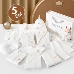 Newborn Baby Clothing 15/17/18/20 Pcs/0-3Months 100%Cotton Kids Clothes Suit Unise Infant Boys Girls Clothing Set Without Box