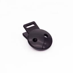 Sutoyuen 100pcs Plastic Round Baby Pacifier Clips For DIY Dummy Chain Holder Teething Toy Accessories Making