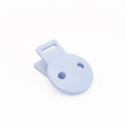 Sutoyuen 100pcs Plastic Round Baby Pacifier Clips For DIY Dummy Chain Holder Teething Toy Accessories Making