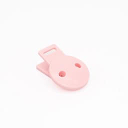 Sutoyuen 100pcs Plastic Round Baby Pacifier Clips For DIY Dummy Chain Holder Teething Toy Accessories Making