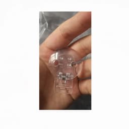 Sutoyuen 100pcs Plastic Round Baby Pacifier Clips For DIY Dummy Chain Holder Teething Toy Accessories Making