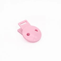 Sutoyuen 100pcs Plastic Round Baby Pacifier Clips For DIY Dummy Chain Holder Teething Toy Accessories Making