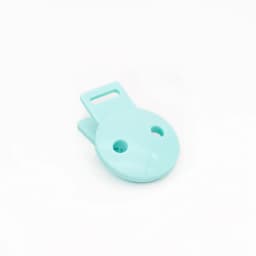 Sutoyuen 100pcs Plastic Round Baby Pacifier Clips For DIY Dummy Chain Holder Teething Toy Accessories Making