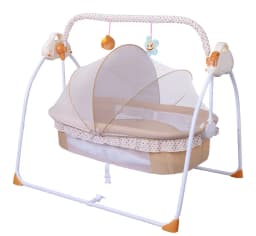 Newborn Baby Electric Rocking Chair Portable Cradle Bed Swing Chair With Bluetooth Music Remote Control Baby Cot 0-36 Month
