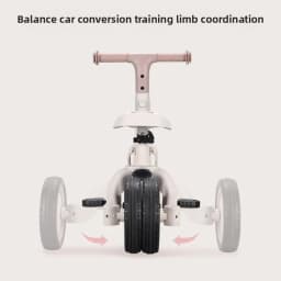 2026 New Children's Tricycle Bicycle Multi-function Trolley Baby Balance Car Scooter Three-in-one Baby Stroller