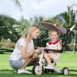 2026 New Children's Tricycle Bicycle Multi-function Trolley Baby Balance Car Scooter Three-in-one Baby Stroller