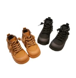 Handsome Western Cowboys Riding Boots for Children Platform Shoes British Style Boys Girls Outdoor Fashionable Short Boot