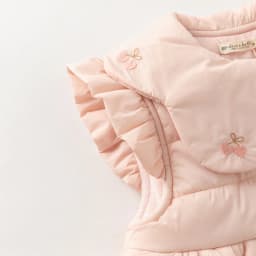 Dave Bella Girls' Vest Autumn Winter New Baby's Casual Comfortable Fashionable Shoulder Children's Stylish Vest DB4254749