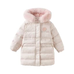 Dave Bella Girls Thicken Down Parka Jacket Children Winter Warm Hooded Down Coats Waterproof Outdoor Outwear Clothes DK4242930