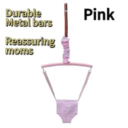 New Safety Jumper Adjustable Strap Lifting Belt Jumping Chair Early Education Doorway Jumper Toddler Unisex