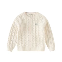 Dave Bella Children Cardigan Sweater Autumn Spring Boys Cotton Coat Girl Casual Knitted Sweater Outerwear Kids Clothes DB1261054
