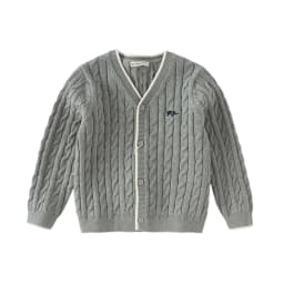 Dave Bella Children Cardigan Sweater Autumn Spring Boys Cotton Coat Girl Casual Knitted Sweater Outerwear Kids Clothes DB1261054