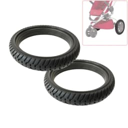 Buggy Rear Tire For Quinny Buzz Xtra ( Not Moodd !!!) Back Wheel With Tread PU Tubeless DIY Compatible Baby Stroller Accessories