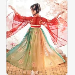 Chinese Hanfu Summer Girls' Dress