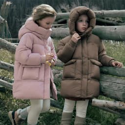 Dave Bella Girls Boys Thicken Down Parka Jacket Hooded Children Winter Warm Down Coats Windproof Outwear Clothes DK4254042