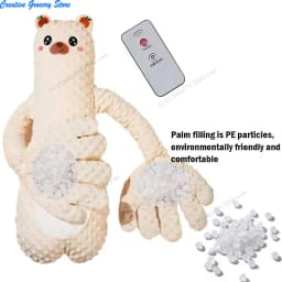 Electric Baby Patting Doll - Soothing Palm Remote Control Hand Pillow for Toddler Sleep, Perfect Baby Gift