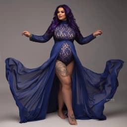Maternity Dresses for Photo Shoot Long Sleeve Bodysuit+High Split Pregnancy Maxi Gown Chiffon Dress Baby Shower Photography