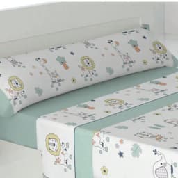 Summer Children's Sheet Set – 3 Pieces 48% Cotton, 52% Polyester – Soft and Cool – Various Designs Available