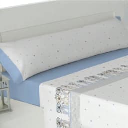 Summer Children's Sheet Set – 3 Pieces 48% Cotton, 52% Polyester – Soft and Cool – Various Designs Available