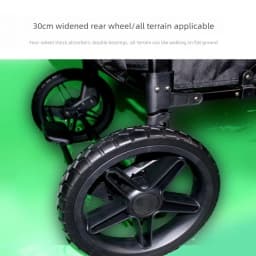 Four-seat Stroller, Can Be Used for Sitting or Reclining Baby Strollers, Suitable for Outings with Your Child.
