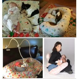 Double protection pillow baby nursing pillow, twin nursing pillow, baby and newborn nursing bed,Feeding artifact