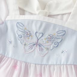 Dave Bella Children Embroidery Summer Dresses Girls Mesh Dress with Bag Chinese Style Elegant Party Kids Clothing DB2261638