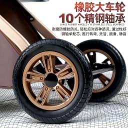 Babyfond Stroller Can Sit and Lie Down High Landscape Lightweight One-click Folding Two-way Stroller Children's Stroller