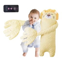 Remote Control Electric Baby Sleep Toy Cartoon Bear Shaped Plush Soothing Dolls Cartoon Baby Sleep Aid Comfort Soother Pillow