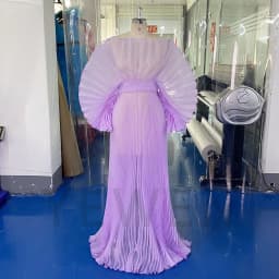 2025 Custom Color Organza Pleated Maternity Dress for Photoshoot Plus Size Pregnancy Photography Gown Baby Shower Dress YEWEN