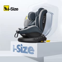 Reecle 360 Swivel Baby Child Car Seat with ISOFIX, Group 0+1/2/3 (0-36 kg), Approx. 0-12 Years