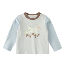 Dave Bella Girls Boys Autumn Long Sleeve T-shirt Spring Printed Cotton Pullover Children Casual Basic Tops Clothes DB3262599