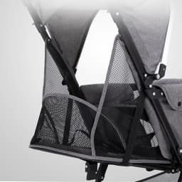 Ultra Lightweight Foldable Twin Stroller Children's Stroller Aluminum Alloy Baby Carriage High Landscape Twin Stroller