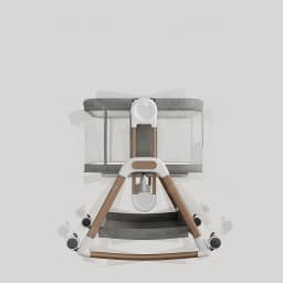 0-3 Years Old Baby Bed Adjustable Height Baby Cradle Portable Large Space Baby Bed Foldable Movable Splicing infant Bed