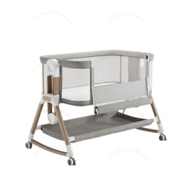 0-3 Years Old Baby Bed Adjustable Height Baby Cradle Portable Large Space Baby Bed Foldable Movable Splicing infant Bed