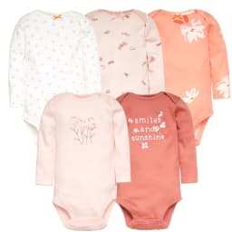 5PCS/Lot 100% Cotton Newborn Baby Rompers Infant Body Long Sleeve Baby Jumpsuit Cartoon Ropa Bebe Baby Boy Girl Clothes 6-24 M