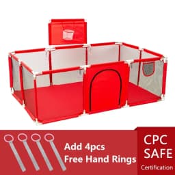 IMBABY Baby Playground Large Baby Playpen Machine Washable Baby Activity Fence Ball Pool Games Playpen for Child Safety Barries