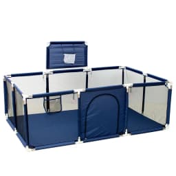 IMBABY Baby Playground Large Baby Playpen Machine Washable Baby Activity Fence Ball Pool Games Playpen for Child Safety Barries