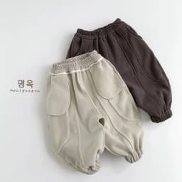 2026 Winter New Children Warm Pants Solid Baby Girls Casual Pants Plus Velvet Thick Trousers For Boys Cotton Kids Clothes