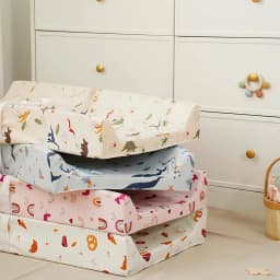 Portable Baby Diaper Changing Pad with Safety Strap Newborn Babies Items Wipeable Changing Mat for Dresser and Changing Tables