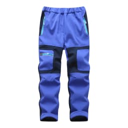 2026 Fashion Brand Waterproof Boy Girl kids Pants Warm Trousers Sporty Climbing leggings Children Patchwork Soft Shell Outfits